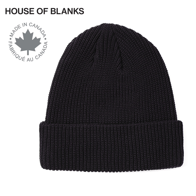 House Of Blanks ハウスオブブランクス 無地 コットン 帽子 ワッチ