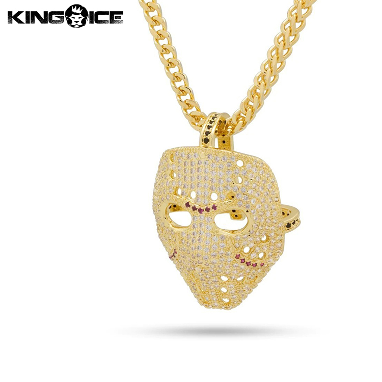 ゴールドネックレス キングアイス King Ice ジェイソン ホッケーマスク