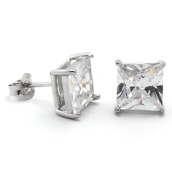 ピアス キングアイス King Ice プリンセスカット イヤリング メンズ レディース アクセサリー / Princess-Cut Stud Earrings｜state｜03