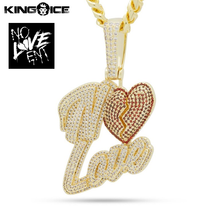 ゴールドネックレス キングアイス King Ice NLE Choppa チョッパ アクセサリー ペンダント メンズ 男性 / No Love  Necklace : kingice-0019 : State - 通販 - Yahoo!ショッピング