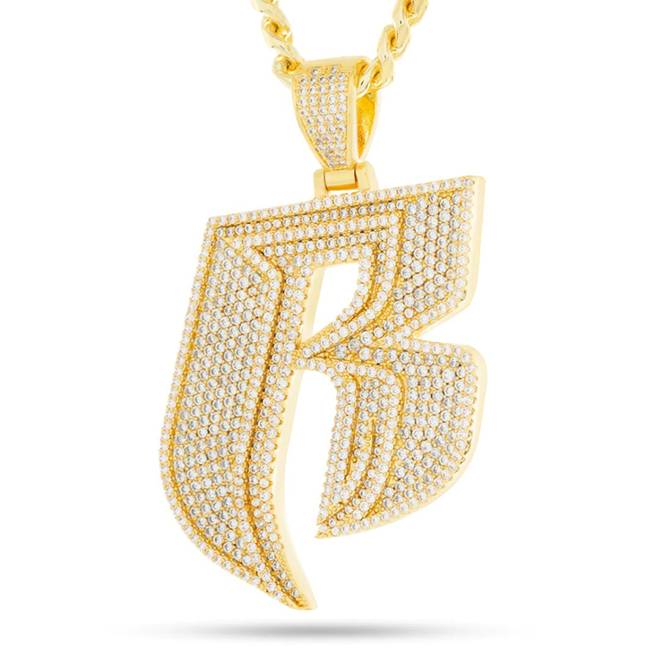 当時物　RUFF RYDERS + FUBU 極太チェーンネックレス　2個セット ネックレス キングアイス King Ice Ruff Ryders ラフ・ライダーズ