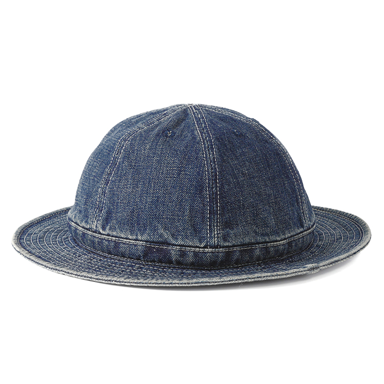 HIGHER ハイヤー セルヴィッジ デニムハット ユーズド加工 SELVEDGE DENIM HAT メンズ レディース ユニセックス 日本製 帽子