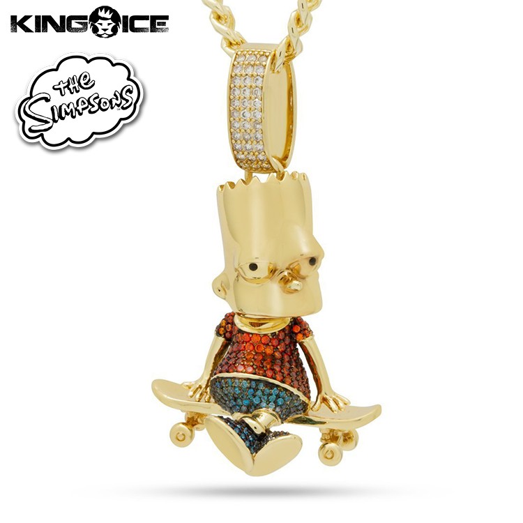 ゴールドネックレス キングアイス King Ice チャッキー CHUCKY アクセサリー ペンダント 男性 メンズ / Bad Guy  Necklace : kingice-0037 : State - 通販 - Yahoo!ショッピング