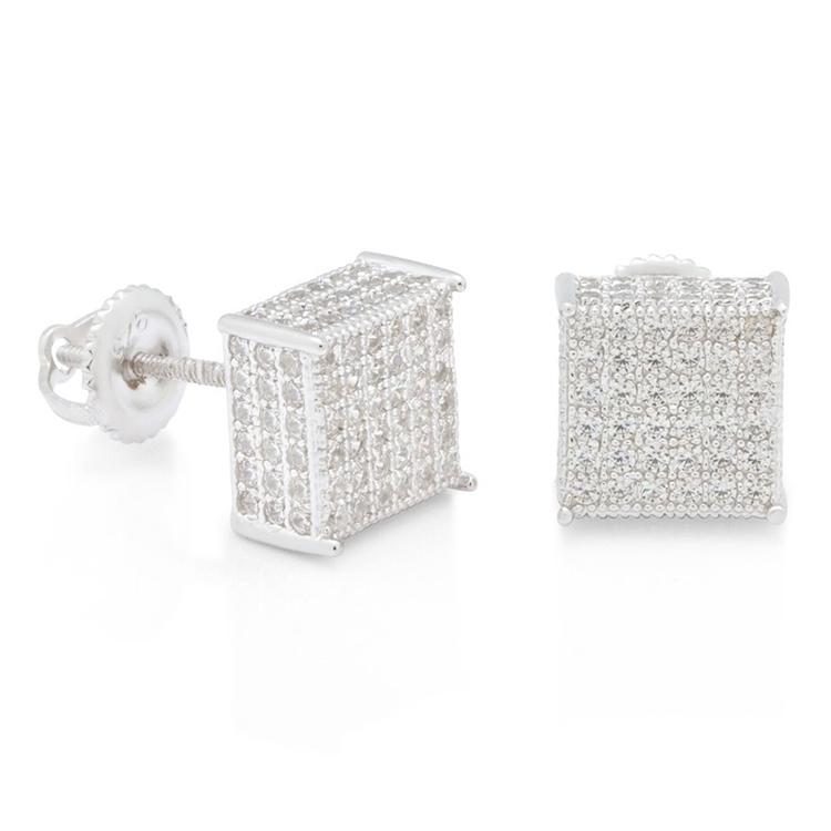 送料関税込【King Ice】PRONG STUD EARRINGS ピアス☆国内発送♪ 送料関税込【King Ice】PRONG STUD EARRINGS ピアス☆国内発送