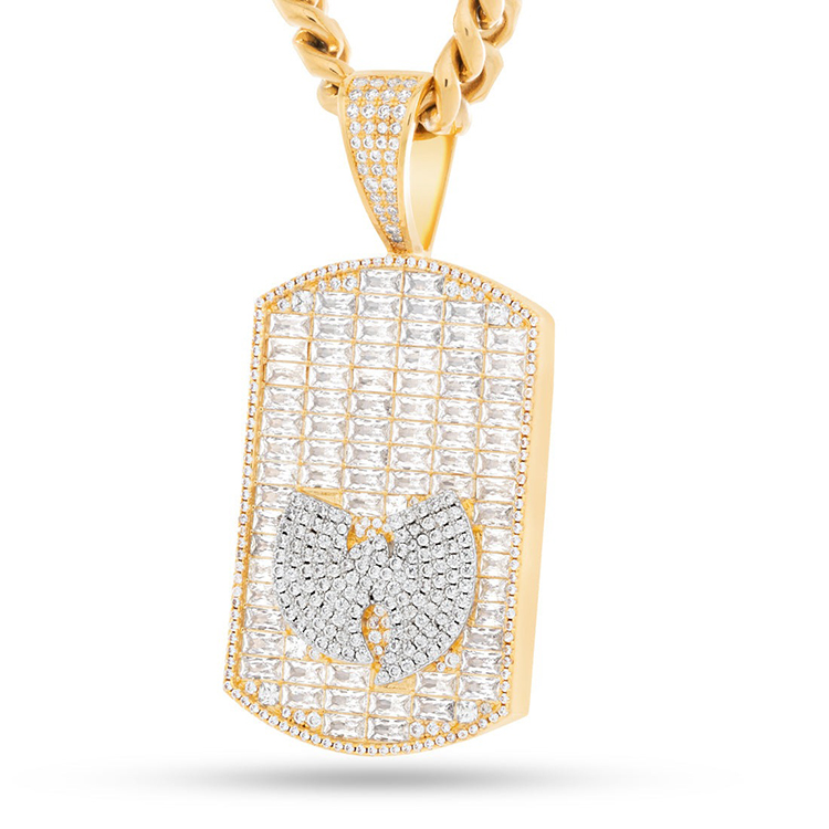 【King Ice】WU DOG TAG ネックレス 2色 36 Chambers Dog Tag Necklace | Wu-Tang Jewelry | King Ice
