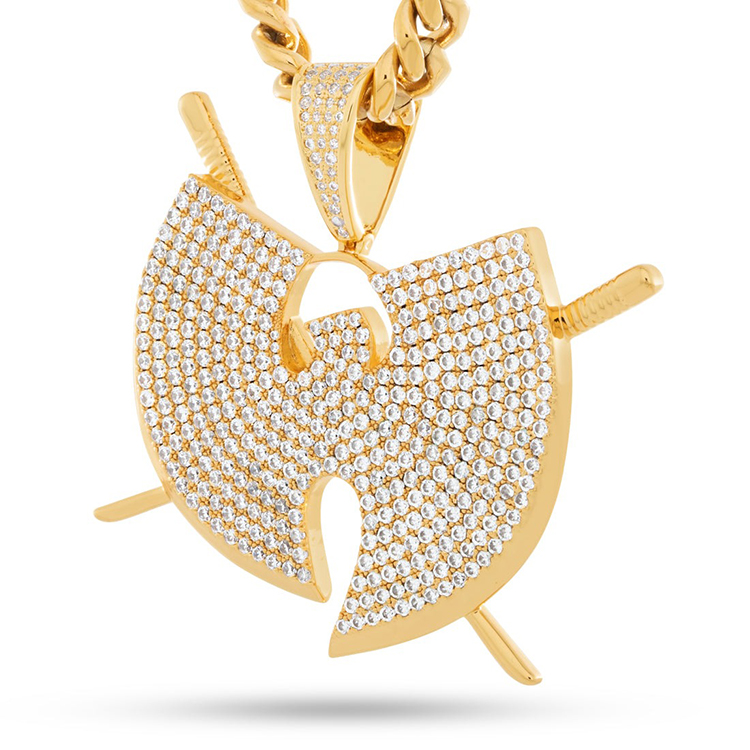 King Ice ☆ WU-TANG × KING ICE リリカルソードネックレス 2色 King Ice ☆ WU-TANG × KING ICE リリカルソードネックレス 2色