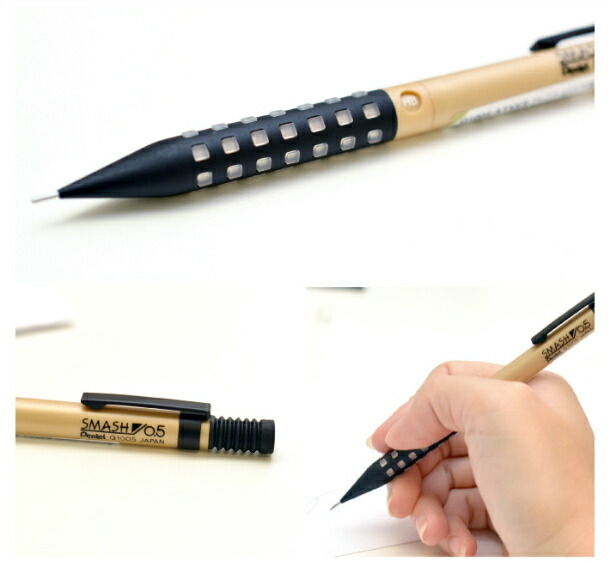ぺんてる（Pentel） ペンテル限定スマッシュ ゴールドブラック クリア