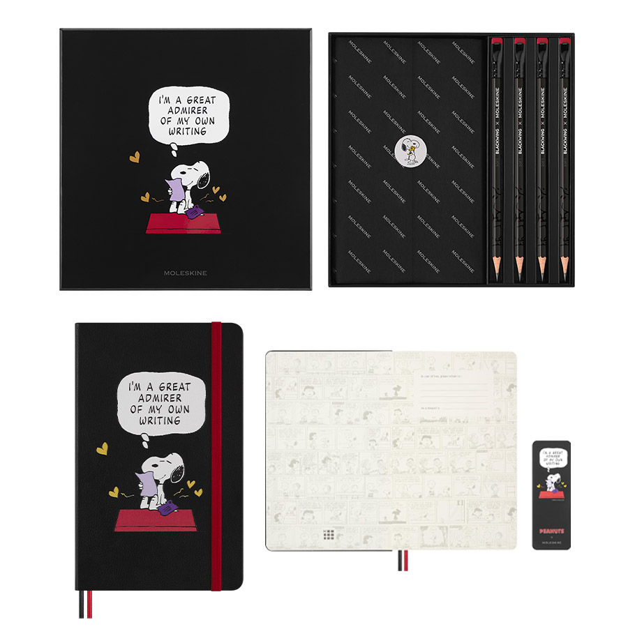 MOLESKINE モレスキン】 ピーナッツ限定版コレクターズBOX スヌーピー