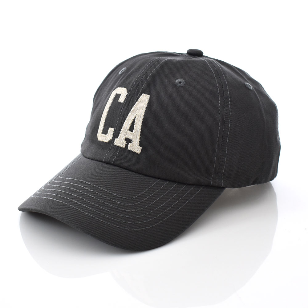 キャップ 帽子 CAマーク 6パネル ベースボールキャップ ローキャップ カーブドバイザー カリフォルニア 綿 メンズ レディース サイズ調整可能｜stay｜03