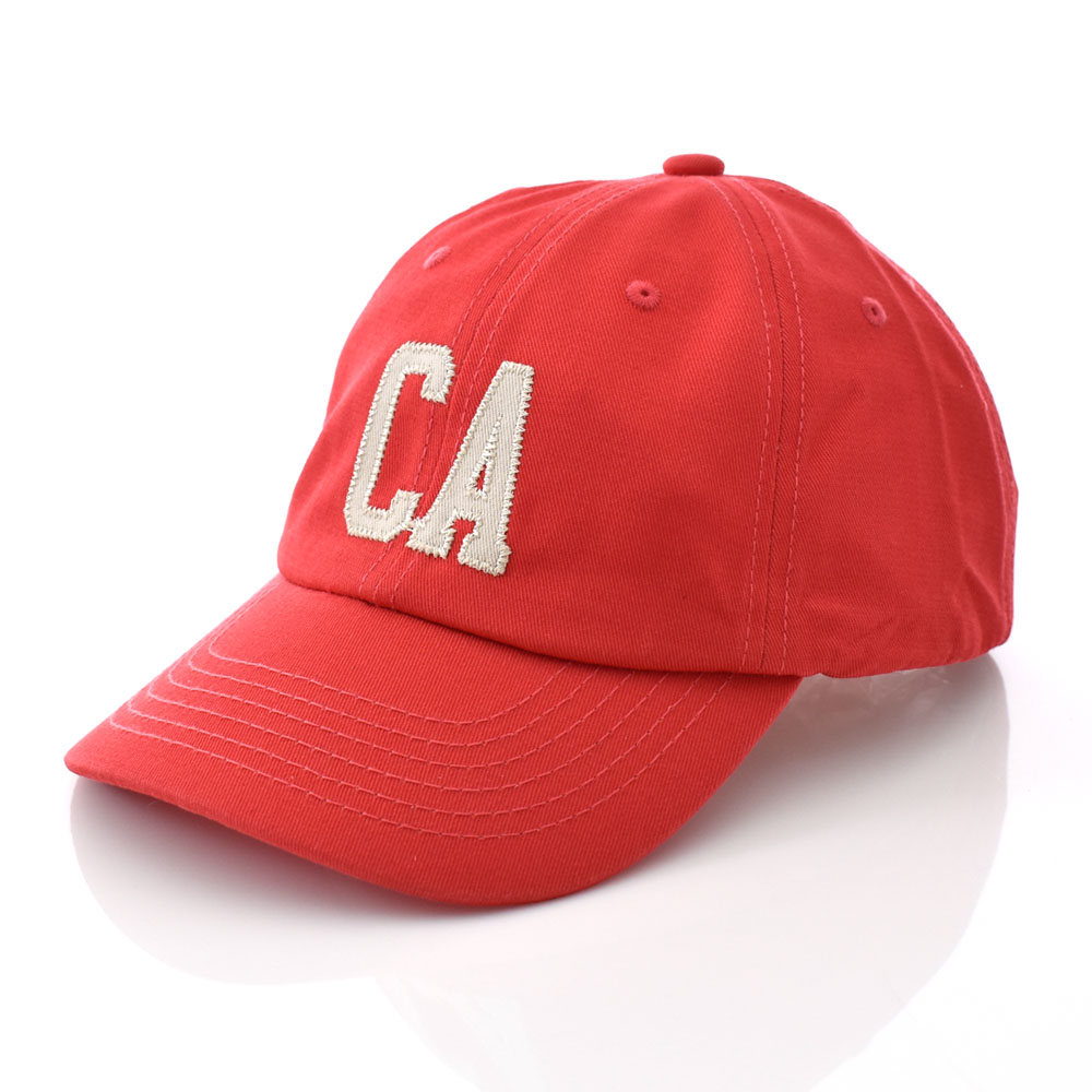 キャップ 帽子 CAマーク 6パネル ベースボールキャップ ローキャップ カーブドバイザー カリフォルニア 綿 メンズ レディース サイズ調整可能｜stay｜07