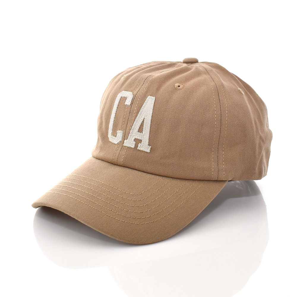 キャップ 帽子 CAマーク 6パネル ベースボールキャップ ローキャップ カーブドバイザー カリフォルニア 綿 メンズ レディース サイズ調整可能｜stay｜09