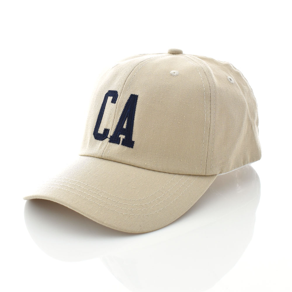 キャップ 帽子 CAマーク 6パネル ベースボールキャップ ローキャップ カーブドバイザー カリフォルニア 綿 メンズ レディース サイズ調整可能｜stay｜10
