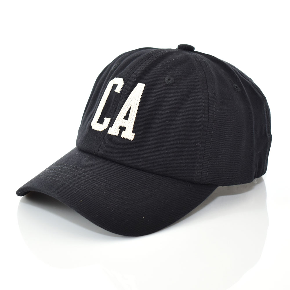 キャップ 帽子 CAマーク 6パネル ベースボールキャップ ローキャップ カーブドバイザー カリフォルニア 綿 メンズ レディース サイズ調整可能｜stay｜02