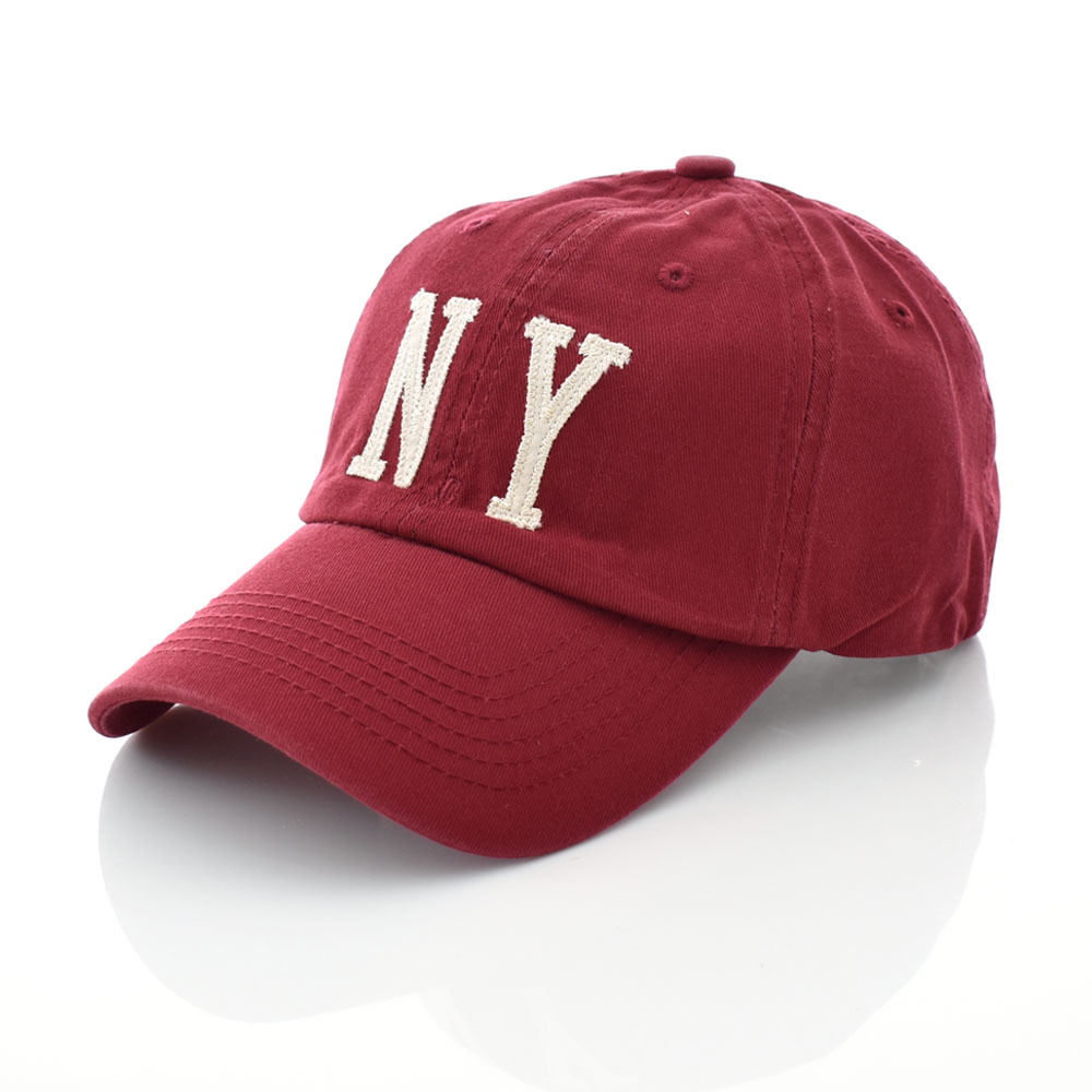 キャップ 帽子 NYマーク 6パネル ベースボールキャップ ローキャップ カーブドバイザー NEW YORK ニューヨーク 綿 メンズ レディース サイズ調整可能｜stay｜08