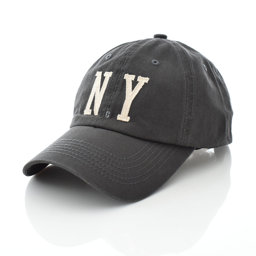 キャップ 帽子 NYマーク 6パネル ベースボールキャップ ローキャップ カーブドバイザー NEW YORK ニューヨーク 綿 メンズ レディース サイズ調整可能｜stay｜03