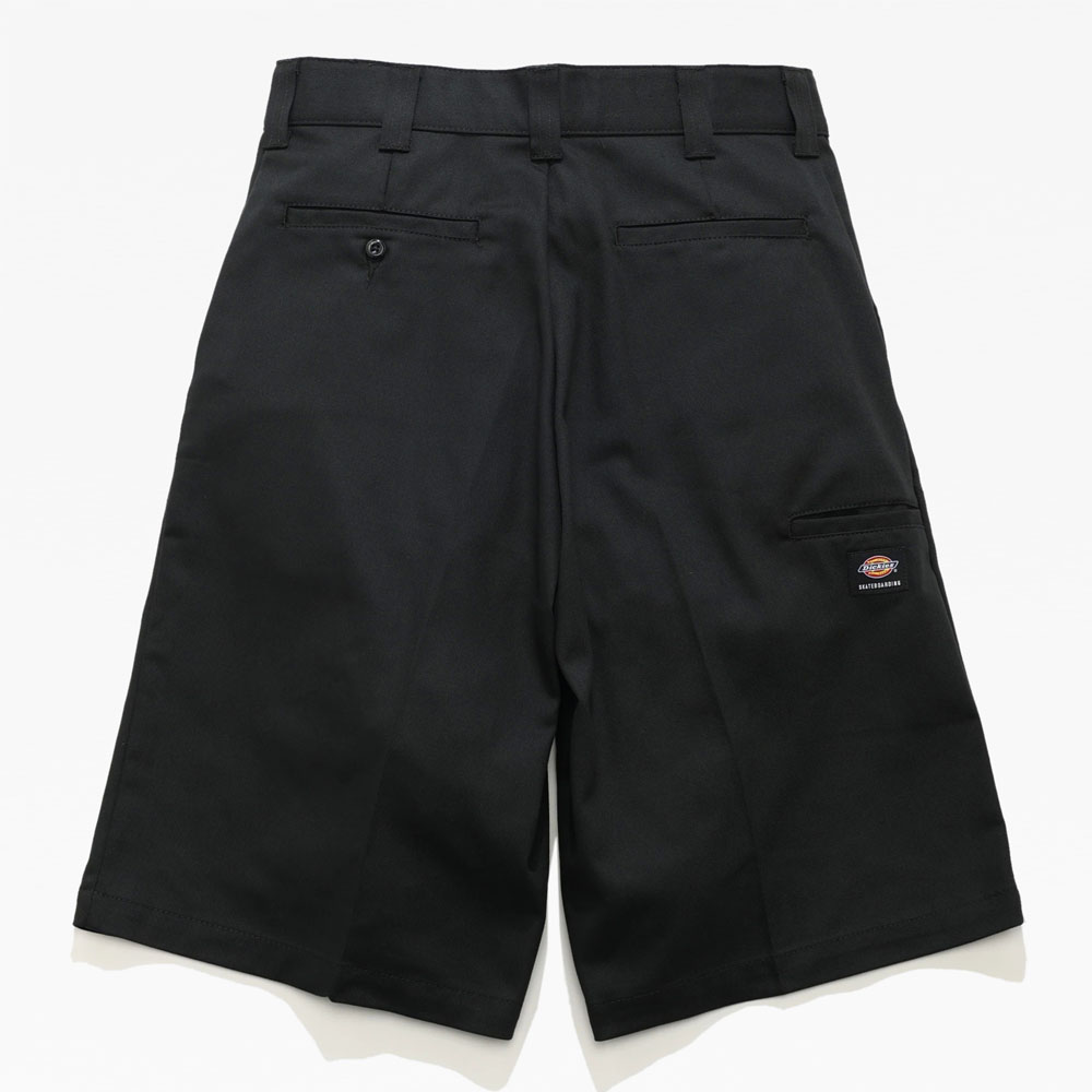 ディッキーズ スケートボーディング Dickies Skateboarding ショートパンツ ルーズフィットウエスト13ショーツ LOOSE FIT WAIST 13 SHORTS DK012982 メンズ 黒