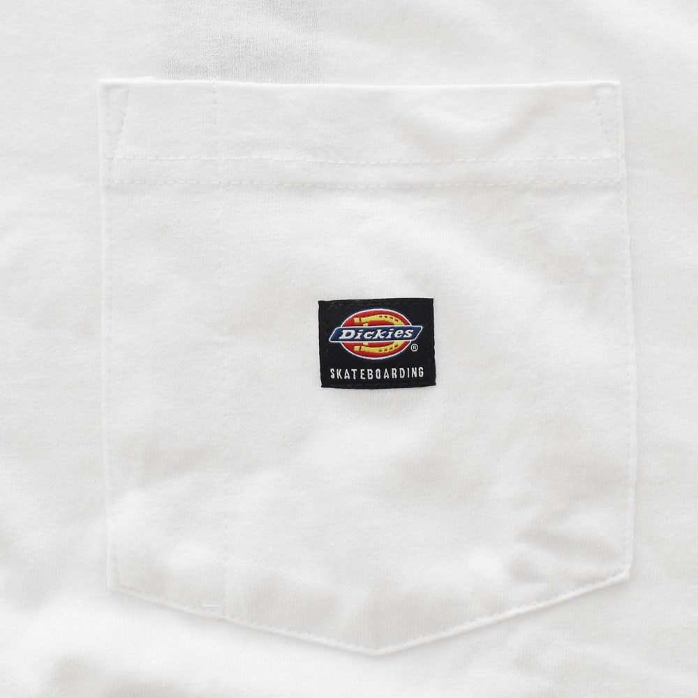 ディッキーズ スケートボーディング Dickies Skateboarding Tシャツ RELAXED FIT POCKET TEE DK12406 メンズ ポケT リラックスフィット 白 黒｜stay｜06