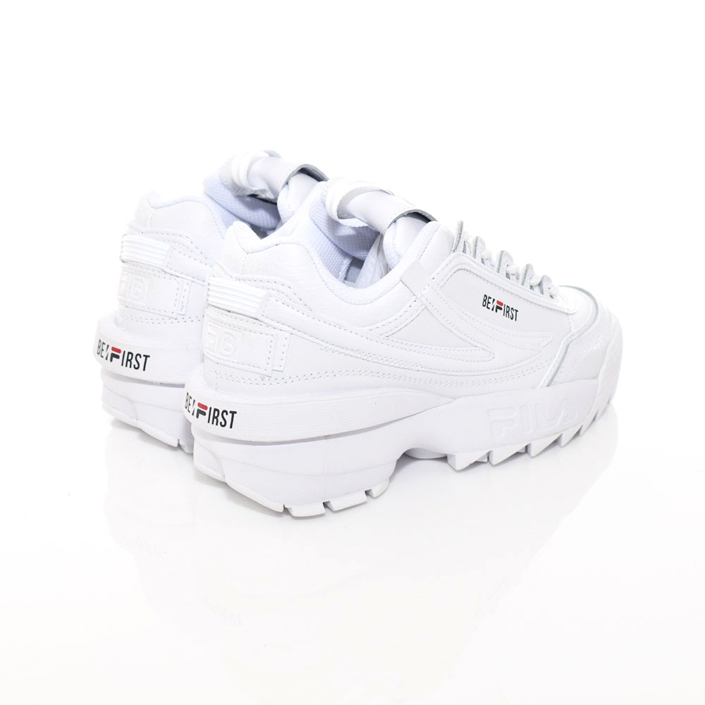 フィラ FILA スニーカー DISRUPTOR II EXP×BE:FIRST コラボ ホワイト 白 厚底 厚底スニーカー 靴 22 22.5 23  23.5 24 24.5 レディース WSS23023_125