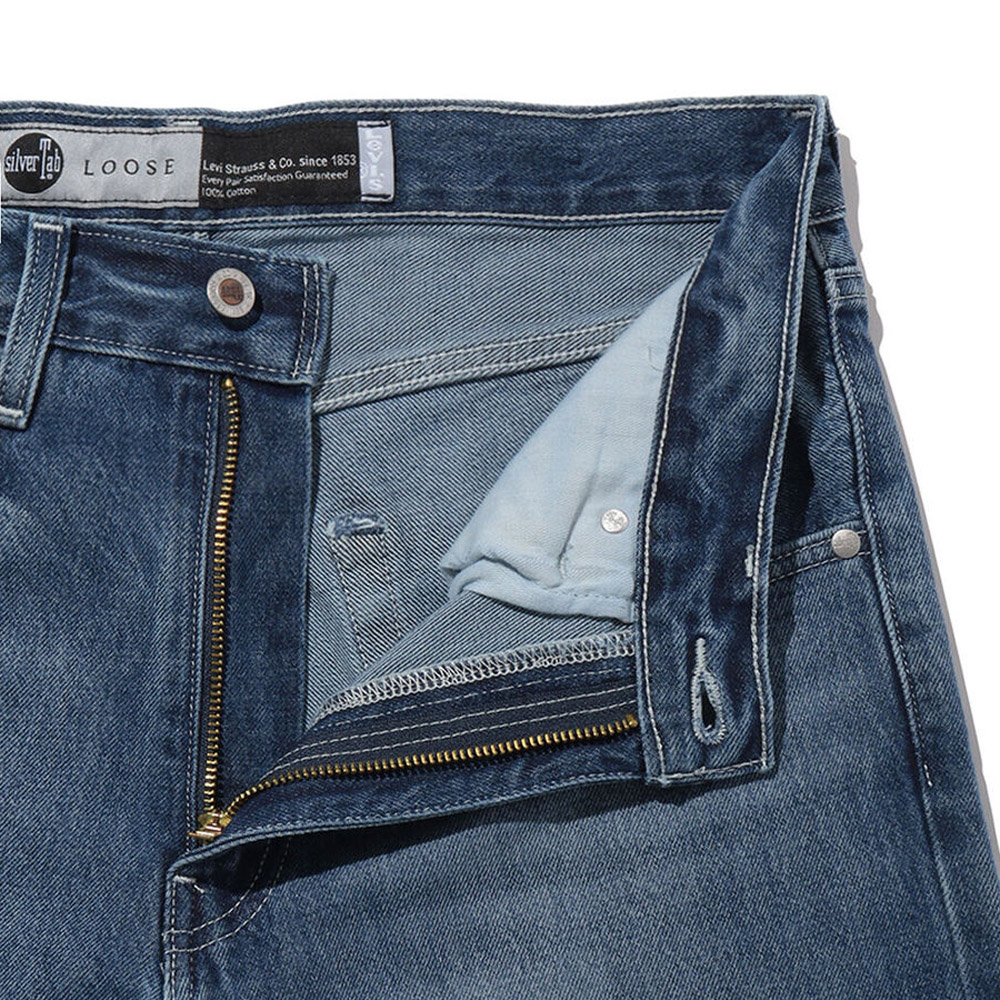 リーバイス Levi's ジーパン シルバータブ ルーズフィット バギーパンツ 太め メンズ レディース 90年代 90s SILVERTAB A3421000【サステナブル素材】｜stay｜16