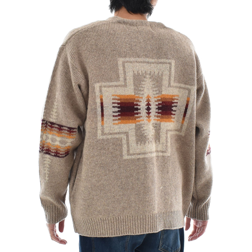 ペンドルトン PENDLETON ニット セーター Vネック カーディガン 3575-4007 メンズ レディース 男女兼用 オーバーサイズ  ネイティブ柄