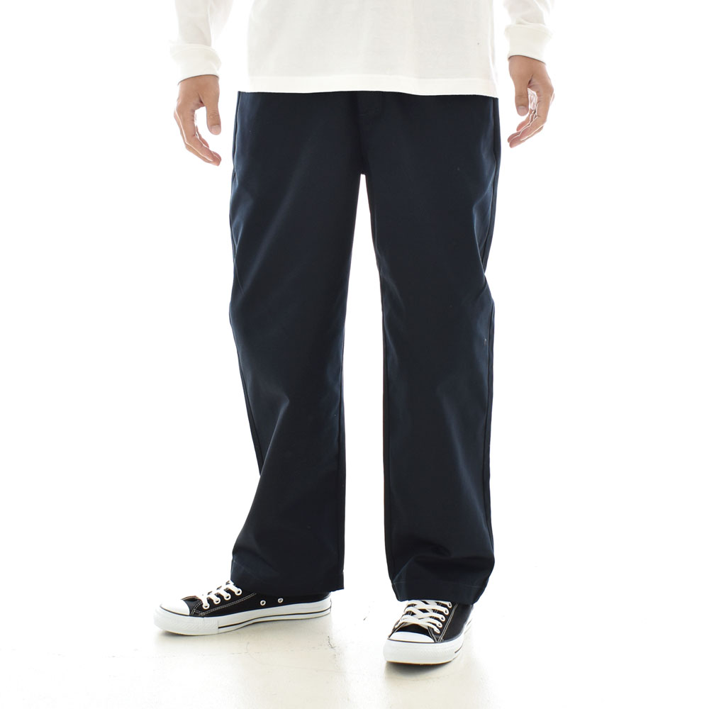 ユニバーサルオーバーオール UNIVERSAL OVERALL ワークパンツ ワイドパンツ WIDE PANTS PT-04 メンズ 男性用 ノータック チノパン 太目 定番 アメカジ