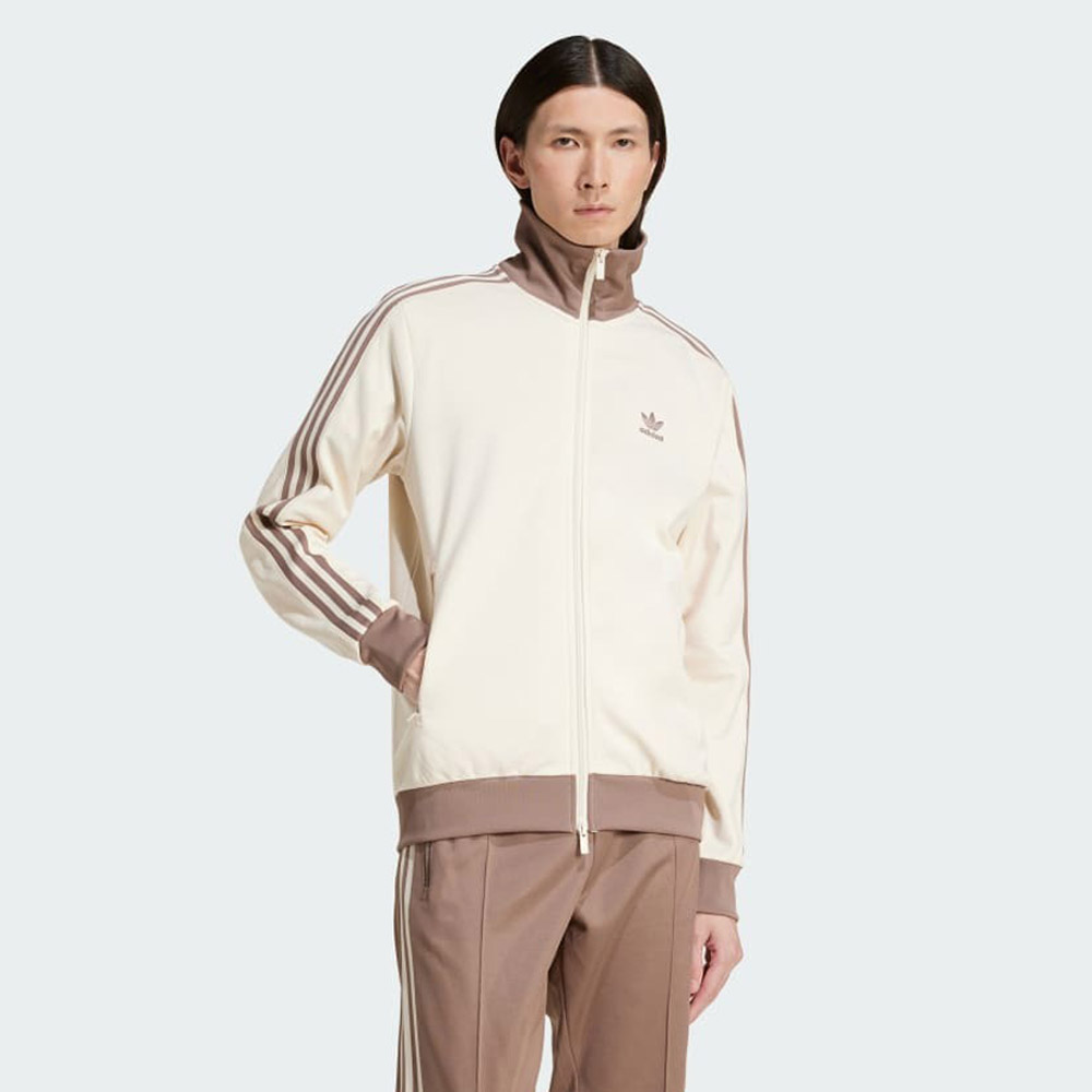 【adidas】 アディダス　トラックトップ　復刻　地球儀ロゴ　水色/赤　M adidas Originals（アディダスオリジナルス）の「アディダス