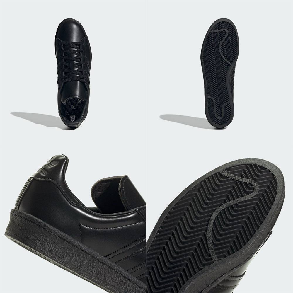 アディダス オリジナルス adidas originals スニーカー CAMPUS 80s キャンパス 80s JR2739 JR2740 メンズ レザー 天然皮革 オールブラック オールホワイト | adidas Originals | 05