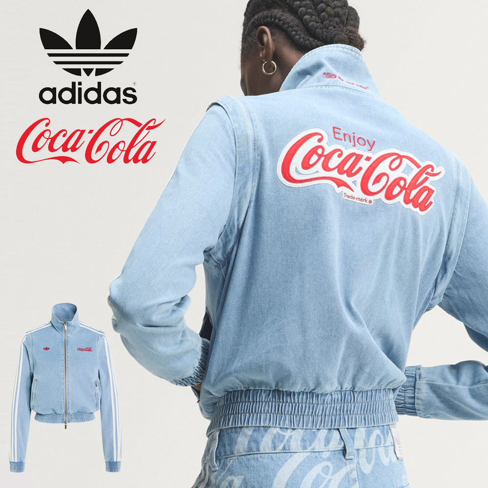 �A�f�B�_�X �I���W�i���X adidas originals �R�J�E�R�[�� Coca-Cola �W���[�W �R���{ �t�@�C���[�o�[�h�f�j���g���b�N�g�b�v FIREBIRD REGDENIM TRACKTOP KY7548