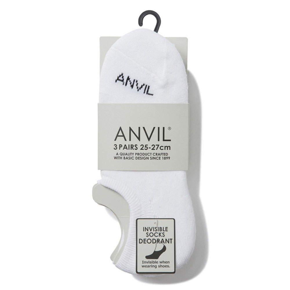 ANVIL アンビル アンヴィル ソックス 靴下 メンズ ショートソックス 3P 3足 3足セット 3枚セット 3枚組 フットカバー｜stayblue｜13