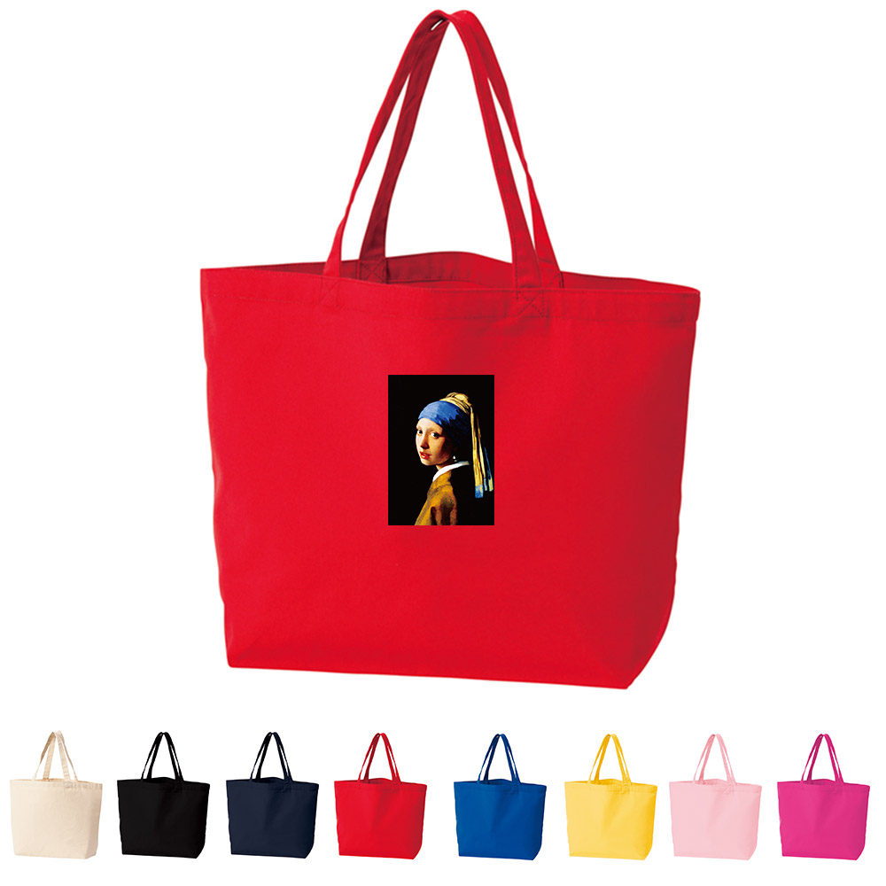 スモールアートトートバッグ】フェルメール トート ML 真珠の耳飾りの