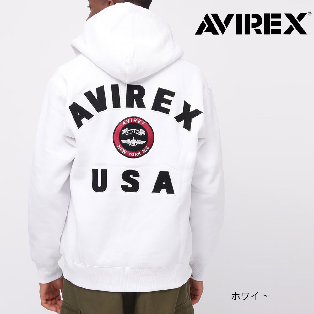 アヴィレックス アビレックス AVIREX バーシティ ロゴ スウェット