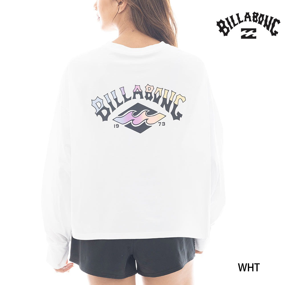 BILLABONG（ビラボン） レディース ラッシュガード 長袖 バック