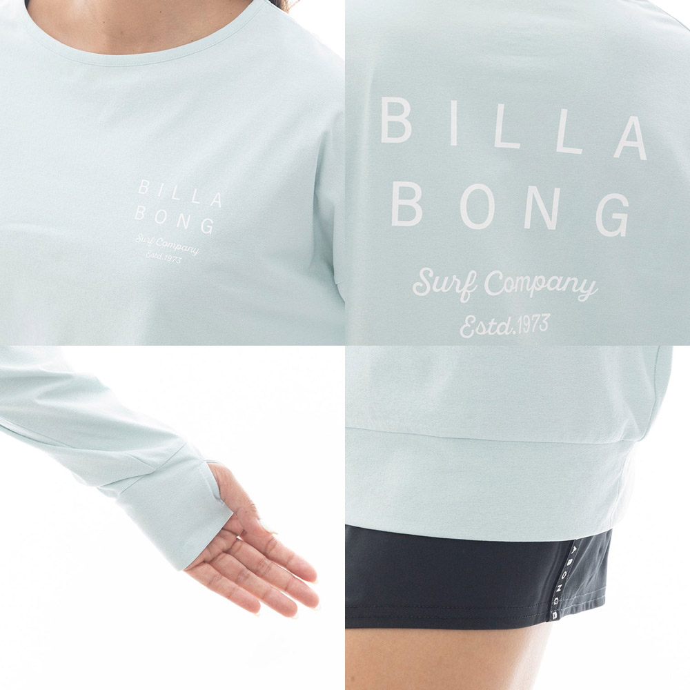 BILLABONG（ビラボン） レディース ラッシュガード 長袖 ボートネック