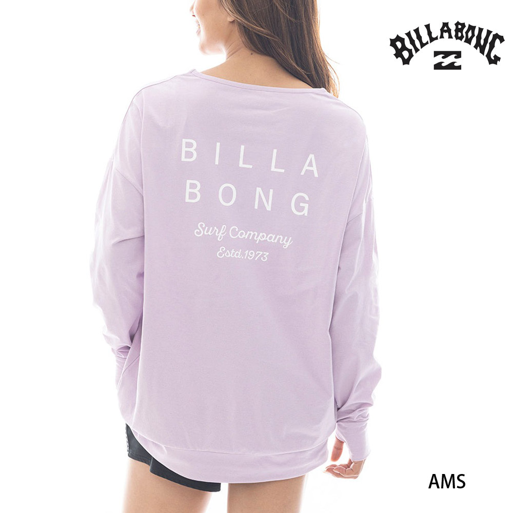 BILLABONG（ビラボン） レディース ラッシュガード 長袖 ボートネック