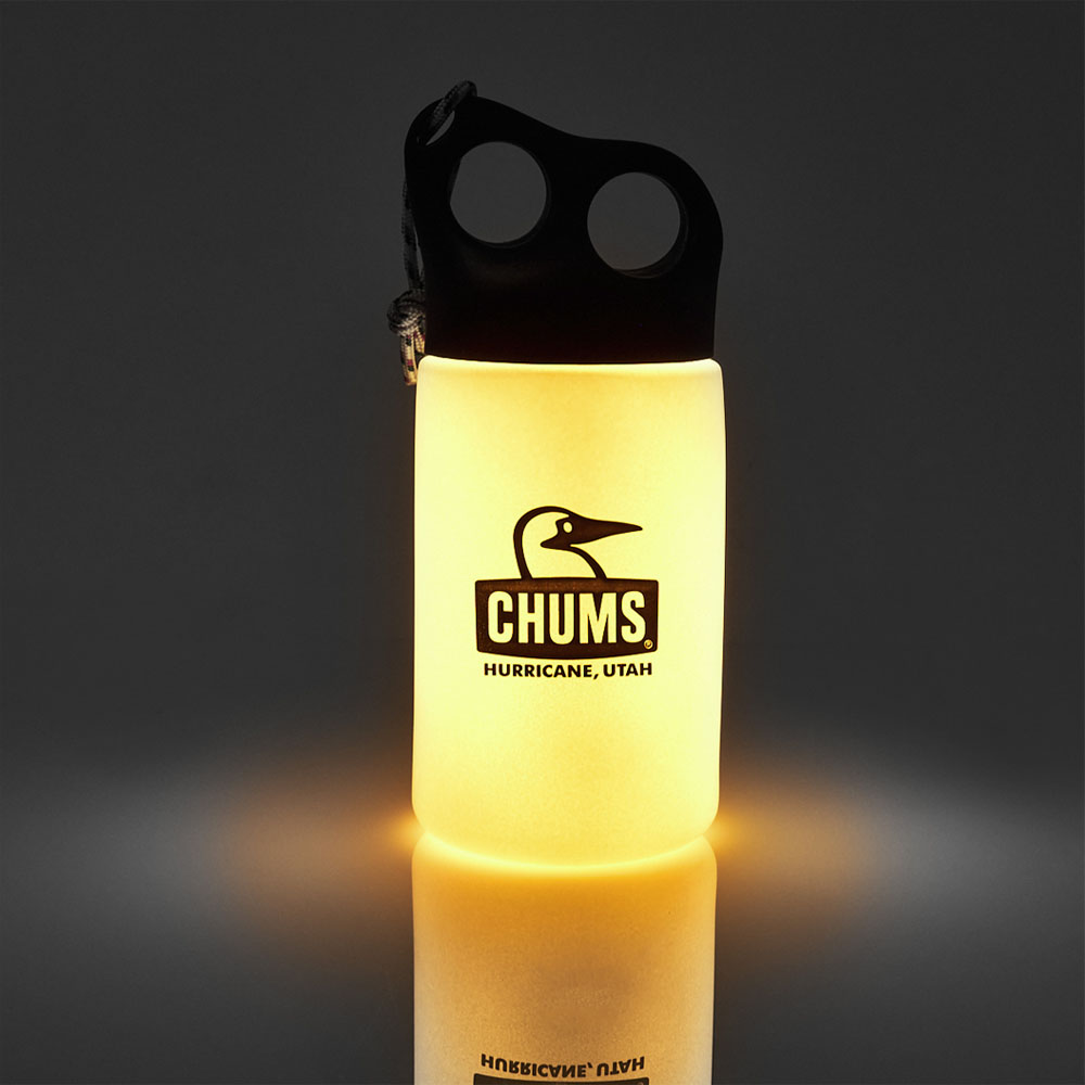 チャムス CHUMS キャンパーボトルLEDライト ランタン ステンレスボトル風ランタン アウトドア キャンプ ソロキャンプ Camper Bottle LED Light CH62-1741 | CHUMS | 01