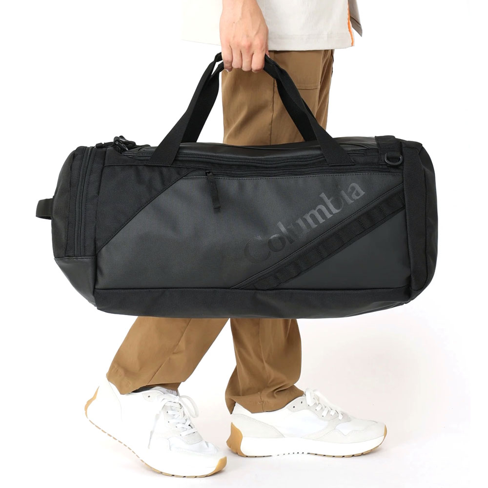 コロンビア Columbia 2WAYダッフルバッグ ブレムナースロープダッフル 40L Bremner Slope Duffel 40L PU8677 男女兼用 バックパック ボストンバッグ 黒 | Columbia | 08