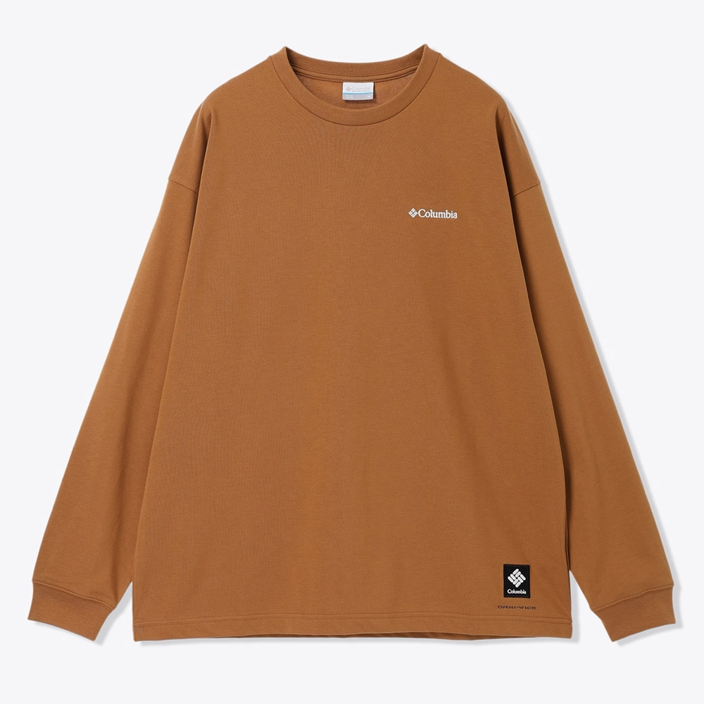 りかです❗ブラウン 長袖ニット他バック、草履 Columbia（コロンビア） 長袖Tシャツ ロストブルックロングスリーブ