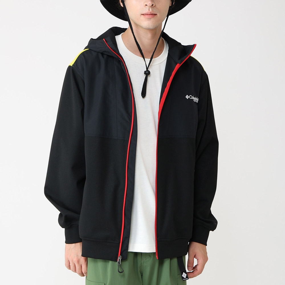 【美品】Columbia エジソンパスジャケット ブラックマーブル M 伊藤巧 美品】Columbia エジソンパスジャケット ブラックマーブル M