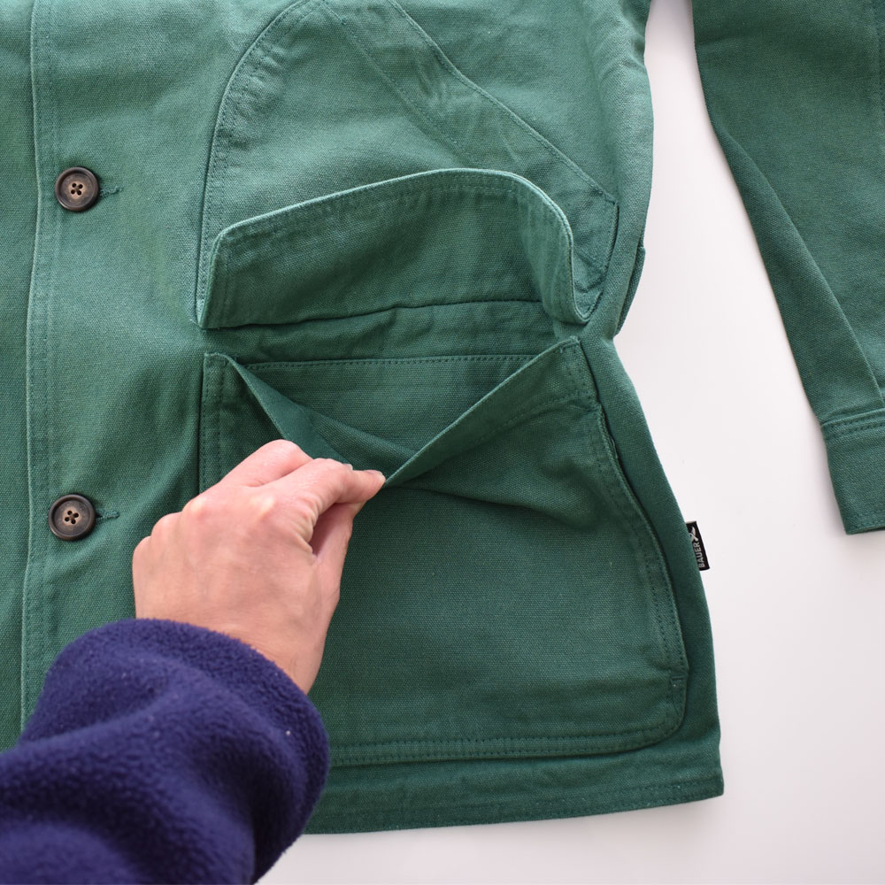 エディー・バウアー EDDIE BAUER ジャケット アウター  バーンジャケット BARN JACKET E841051M メンズ M L ジャパンエディション 緑 アウトドア | Eddie Bauer | 12