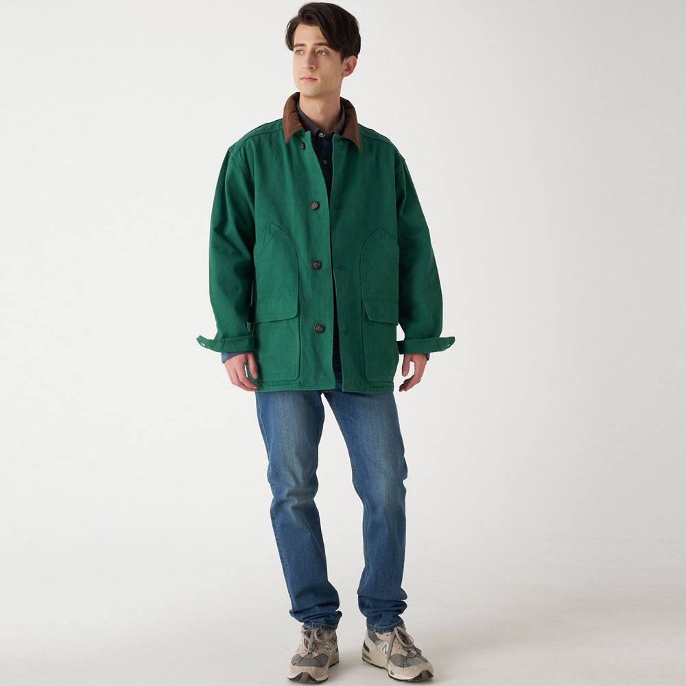 エディー・バウアー EDDIE BAUER ジャケット アウター  バーンジャケット BARN JACKET E841051M メンズ M L ジャパンエディション 緑 アウトドア | Eddie Bauer | 05