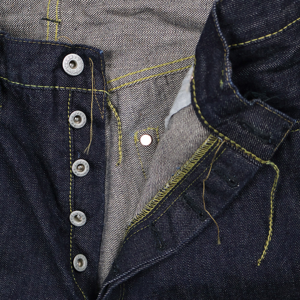 フルカウント FULL COUNT 第二次世界大戦モデル ジーンズ ブラウンコットン デニムパンツ ワンウォッシュ WW2 Model Brown Cotton Denim Pants S0105W-24 メンズ | FULLCOUNT | 21