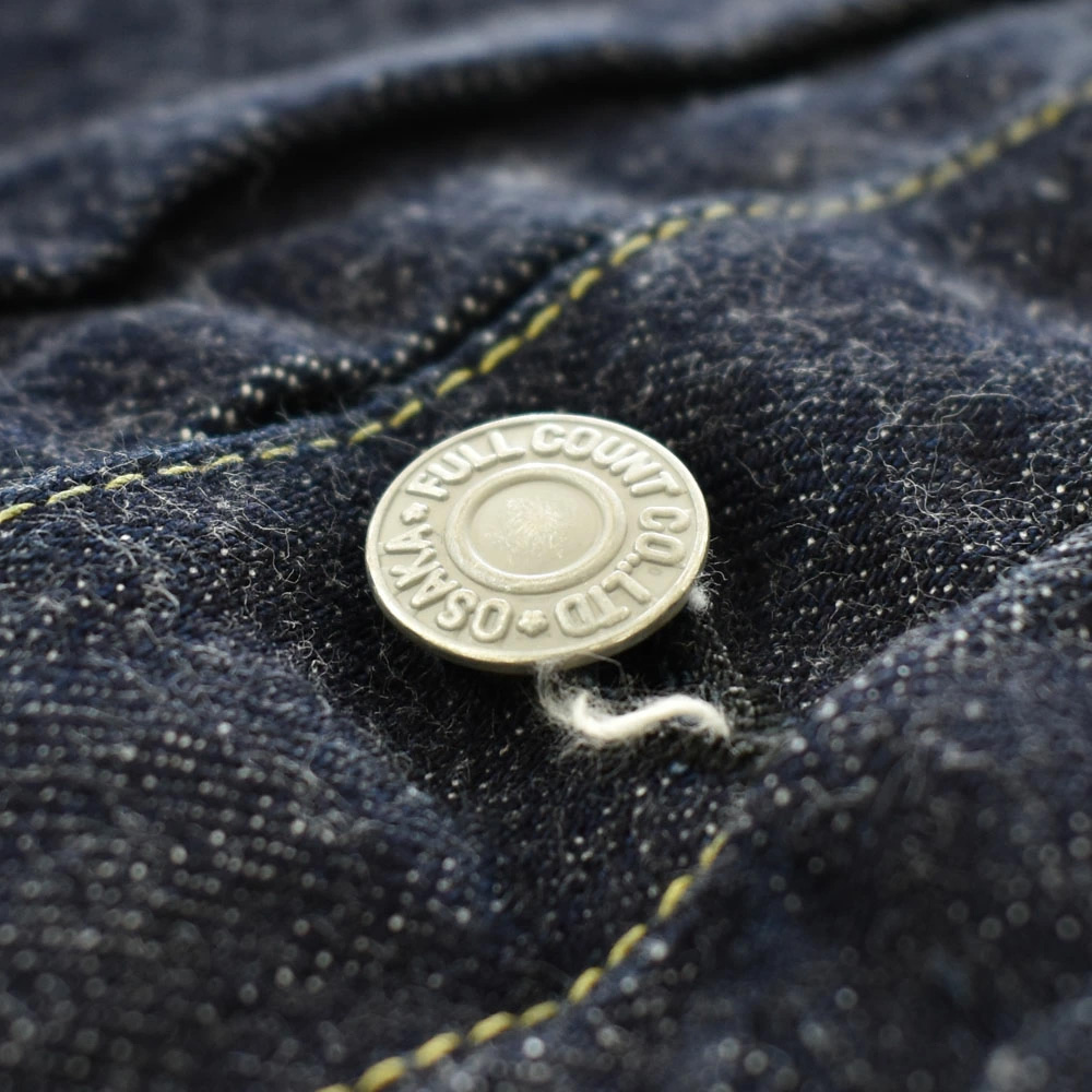 フルカウント FULL COUNT ジージャン タイプワン デニムジャケット Type1 Denim Jacket (One Wash) 13.7oz 2107W-20 メンズ ファースト 1st Gジャンの画像
