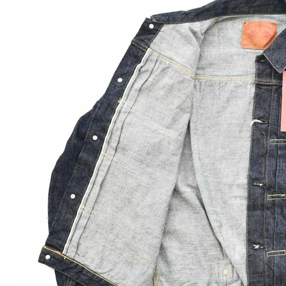 フルカウント FULL COUNT ジージャン タイプワン デニムジャケット Type1 Denim Jacket (One Wash) 13.7oz 2107W-20 メンズ ファースト 1st Gジャンの画像