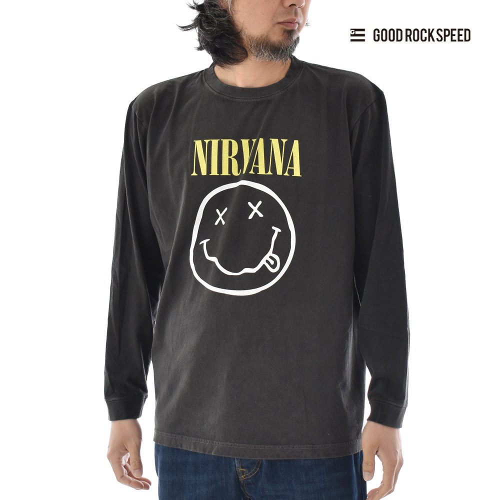 GOOD ROCK SPEED NIRVANA  ロンT ニルヴァーナ GOOD ROCK SPEED（グッドロックスピード） GOOD ROCK SPEED Tシャツ
