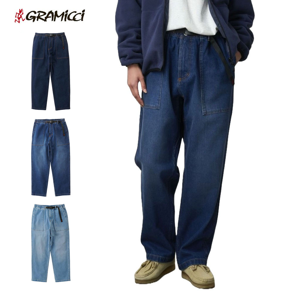 グラミチ GRAMICCI パンツ ストレッチデニムルーズテーパードリッジパンツ STRETCH DENIM LOOSE TAPERED RIDGE PANT G5SU-P083 GUP6-SJP009 メンズ レディース