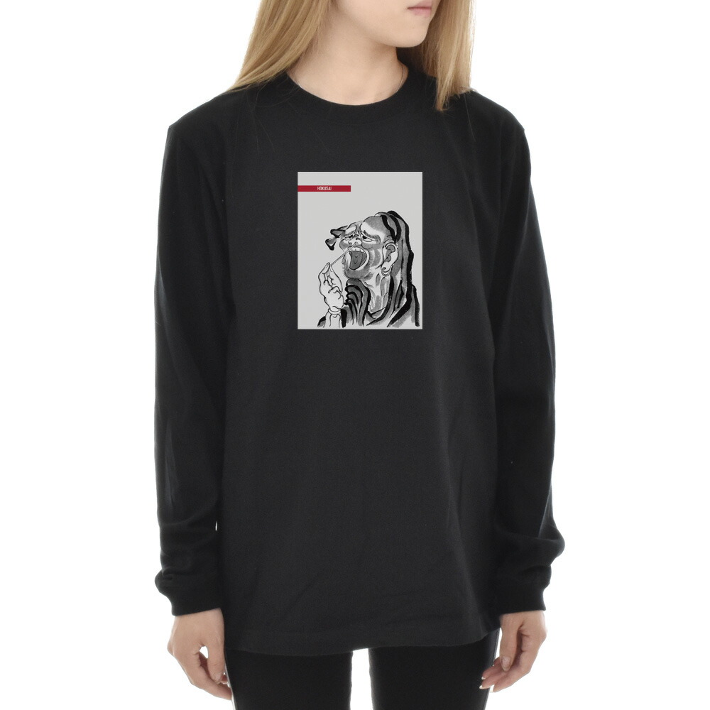 葛飾北斎 Tシャツ DARUMA だるま ダルマ 達磨 浮世絵 ライフ イズ