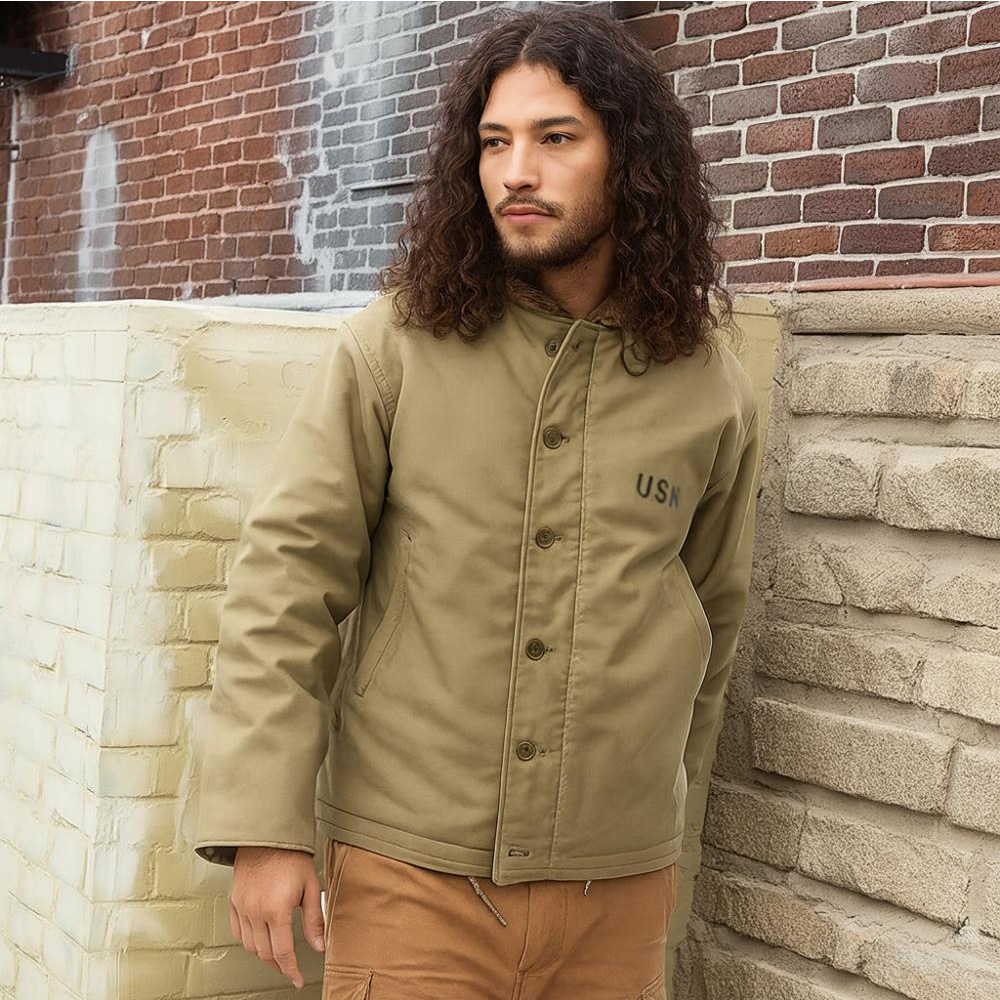 HOUSTON（ヒューストン） HOUSTON N1 N-1デッキジャケット レギュラー