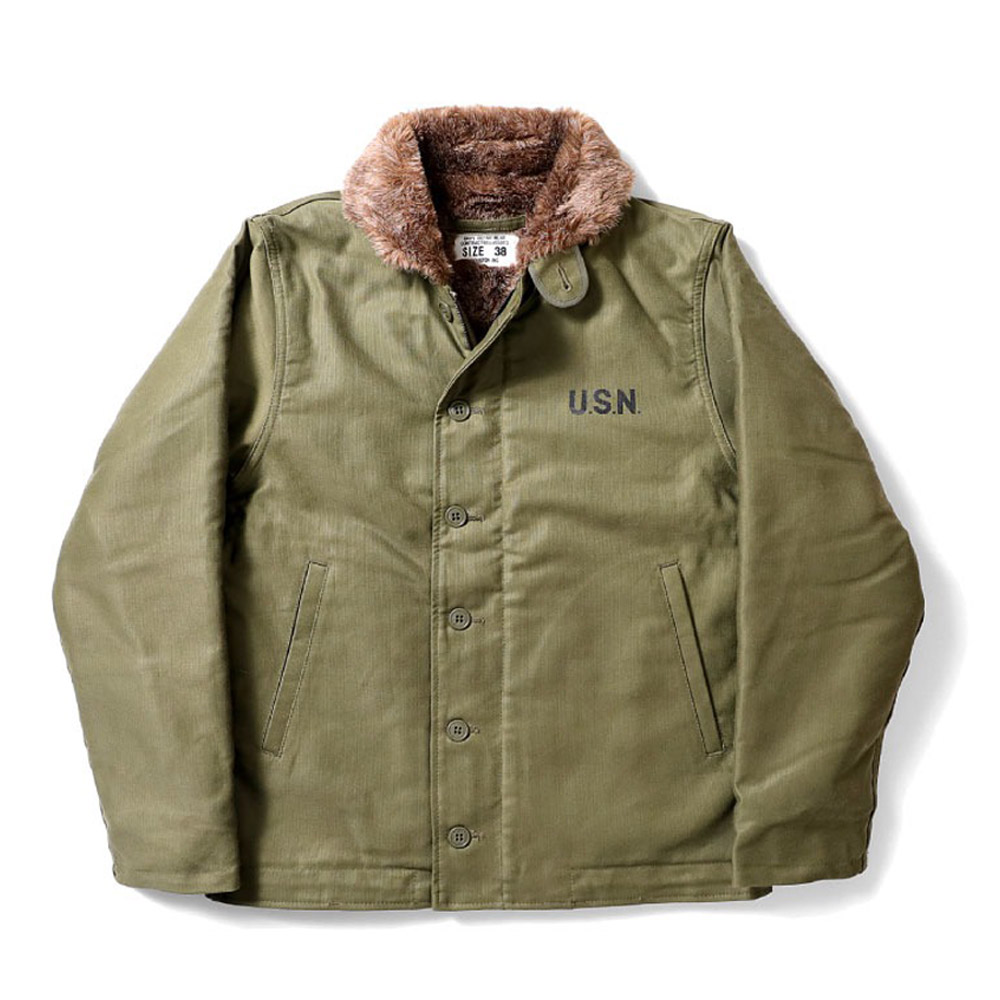 HOUSTON（ヒューストン） HOUSTON N1 N-1デッキジャケットタイトモデル