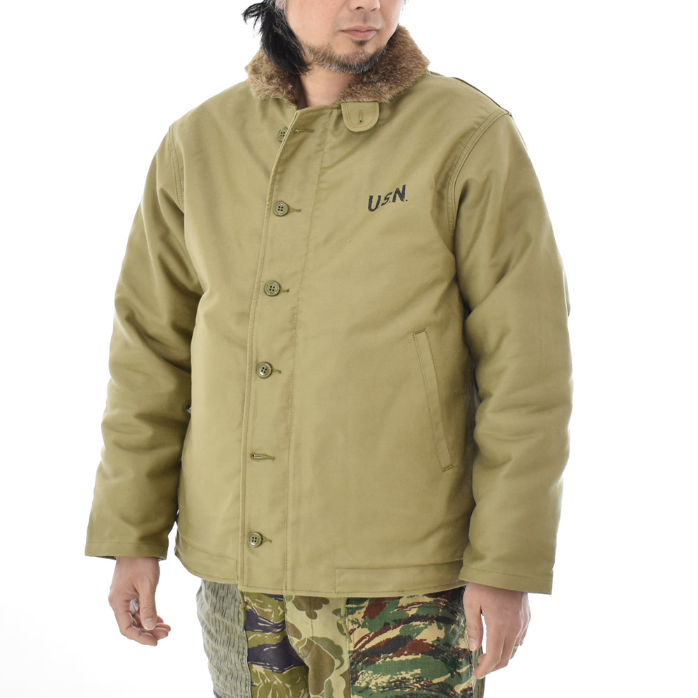 HOUSTON（ヒューストン） HOUSTON N1 N-1デッキジャケットタイトモデル