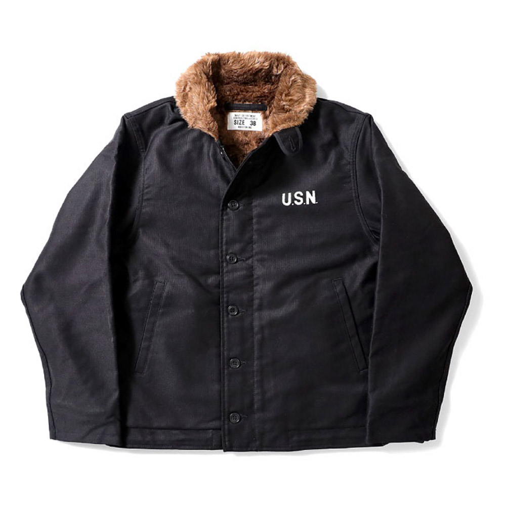 HOUSTON（ヒューストン） HOUSTON N1 N-1デッキジャケットタイトモデル